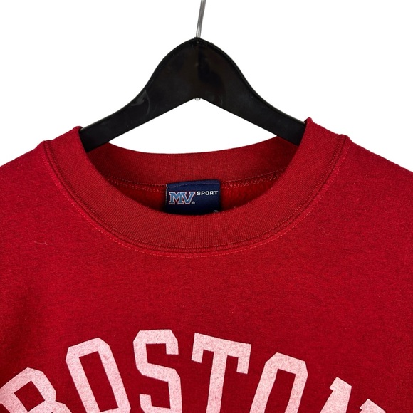 Mens Y2K MV Sport Boston Massachusetts Tourist Sweatshirt Size S - Picture 3 of 8